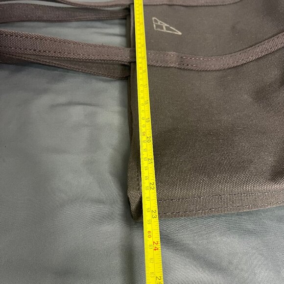 Eddie Bauer Boat Tote XL Waxed Canvas Bag Well Seasoned Outdoor Utility Garden - Picture 9 of 15